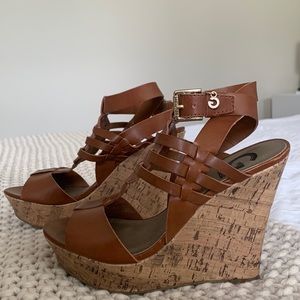 Women’s ‘G By Guess’ Brown Wedges